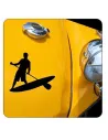 Pegatina SUP PADDLE SURF. Vinilo de alta calidad, soporta perfectamente la intemperie, apto incluso para náutica. Pégala donde q