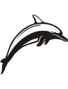 Pegatina DELFIN. Pegatinas surferas.