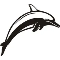 Autocollant delfin
