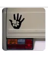 HUELLAS HOMBRE PERRO Sticker