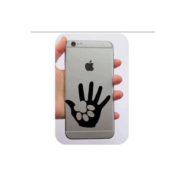 HUELLAS HOMBRE PERRO Sticker