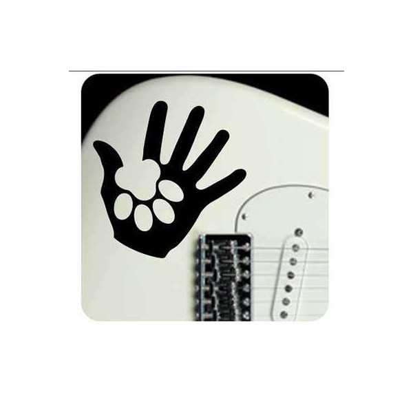HUELLAS HOMBRE PERRO Sticker