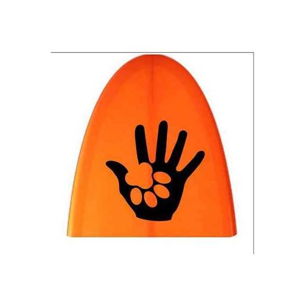 HUELLAS HOMBRE PERRO Sticker