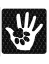 HUELLAS HOMBRE PERRO Sticker