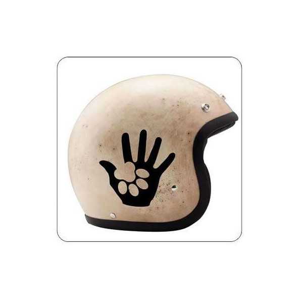HUELLAS HOMBRE PERRO Sticker