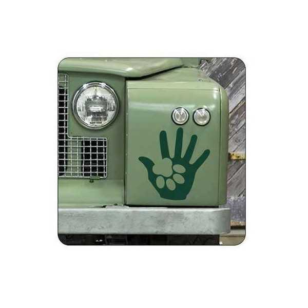 HUELLAS HOMBRE PERRO Sticker