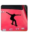 Pegatina SKATE. Vinilo de alta calidad, soporta perfectamente la intemperie, apto incluso para náutica. Pégala donde quieras, un