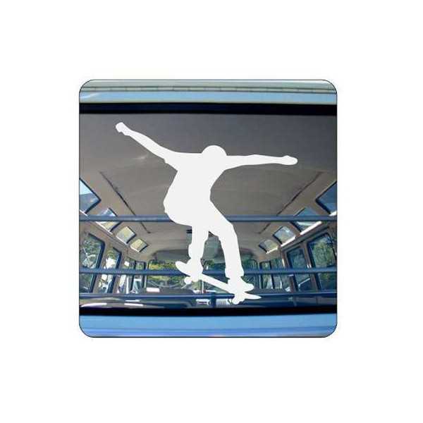 Pegatina SKATE. Vinilo de alta calidad, soporta perfectamente la intemperie, apto incluso para náutica. Pégala donde quieras, un