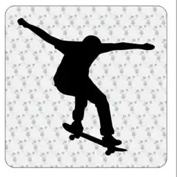 SKATE Aufkleber 2