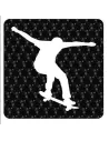 Pegatina SKATE. Vinilo de alta calidad, soporta perfectamente la intemperie, apto incluso para náutica. Pégala donde quieras, un