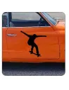Pegatina SKATE. Vinilo de alta calidad, soporta perfectamente la intemperie, apto incluso para náutica. Pégala donde quieras, un