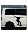 Pegatina SKATE. Vinilo de alta calidad, soporta perfectamente la intemperie, apto incluso para náutica. Pégala donde quieras, un