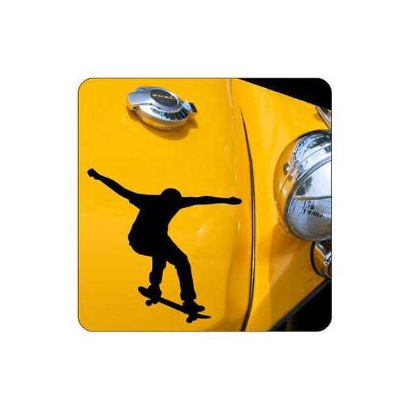 Pegatina SKATE. Vinilo de alta calidad, soporta perfectamente la intemperie, apto incluso para náutica. Pégala donde quieras, un
