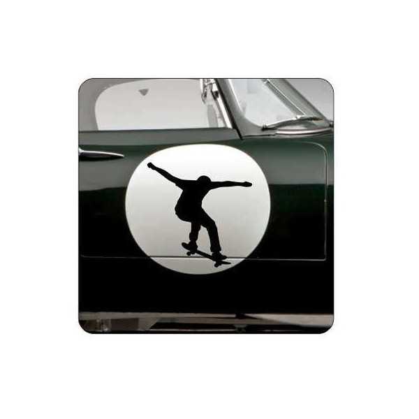 Pegatina SKATE. Vinilo de alta calidad, soporta perfectamente la intemperie, apto incluso para náutica. Pégala donde quieras, un