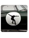 Pegatina SKATE. Vinilo de alta calidad, soporta perfectamente la intemperie, apto incluso para náutica. Pégala donde quieras, un