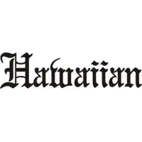 Autocollant hawaiian