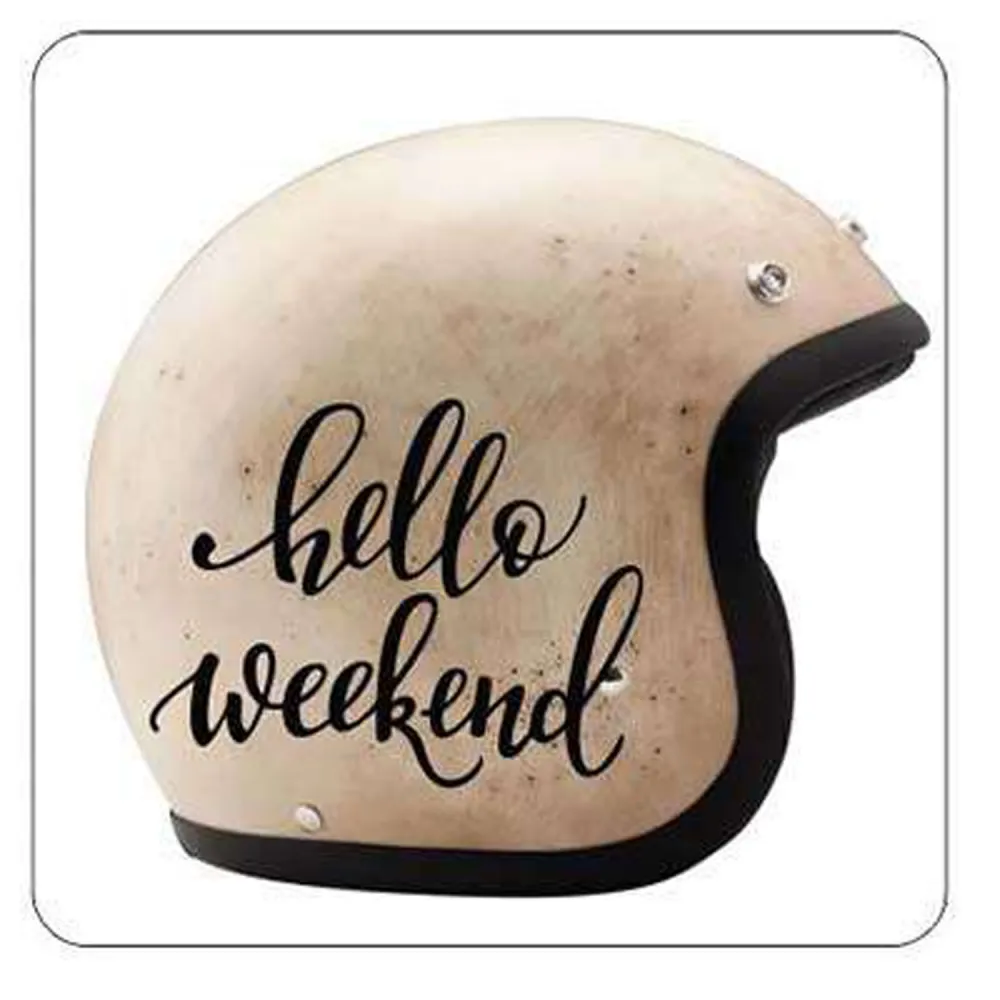 HELLO WEEKEND Aufkleber