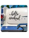 HELLO WEEKEND Aufkleber