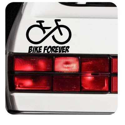 Pegatina BIKE FOREVER. Comprar pegatinas.