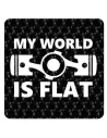 Autocollant My World Is Flat