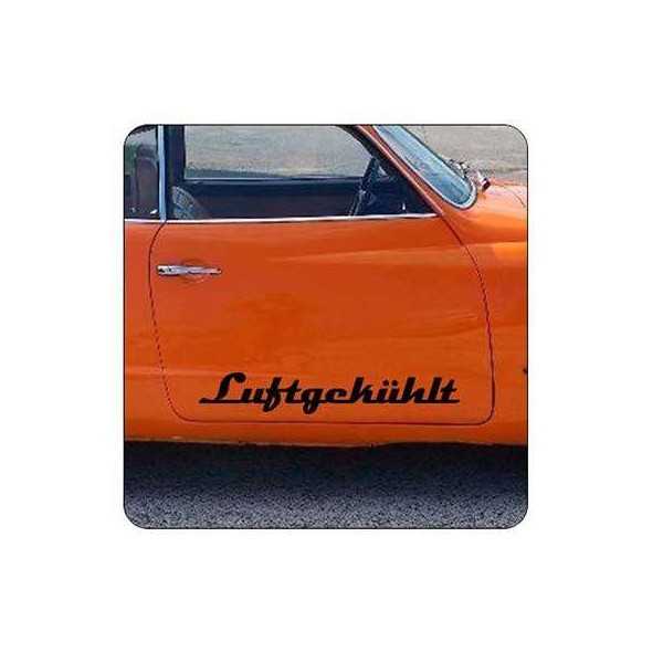 Luftgekuhlt Aufkleber