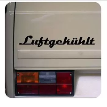 Luftgekuhlt Aufkleber