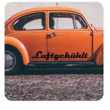 Luftgekuhlt Aufkleber