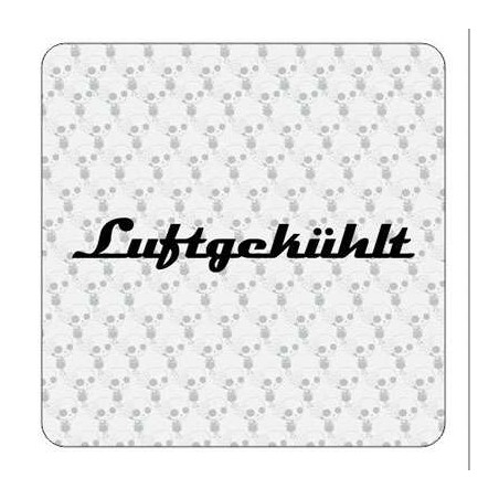 Autocollant Luftgekuhlt