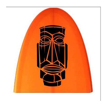 Pegatina TIKI. Vinilo de alta calidad, soporta perfectamente la intemperie, apto incluso para náutica. Pégala donde quieras, un 