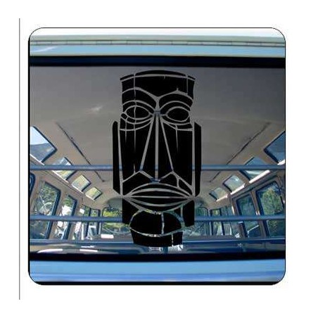 Pegatina TIKI. Vinilo de alta calidad, soporta perfectamente la intemperie, apto incluso para náutica. Pégala donde quieras, un 