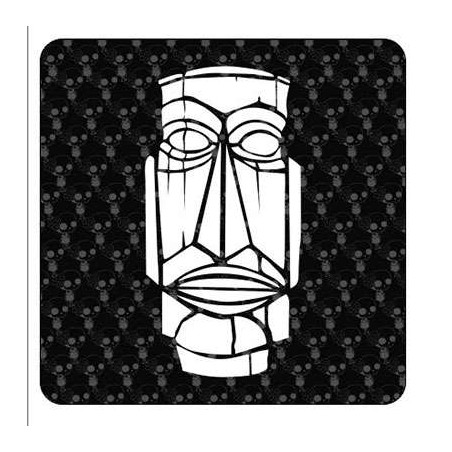 Pegatina TIKI. Vinilo de alta calidad, soporta perfectamente la intemperie, apto incluso para náutica. Pégala donde quieras, un 