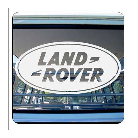 Pegatina LAND ROVER. Vinilo de alta calidad, soporta perfectamente la intemperie, apto incluso para náutica. Pégala donde quiera