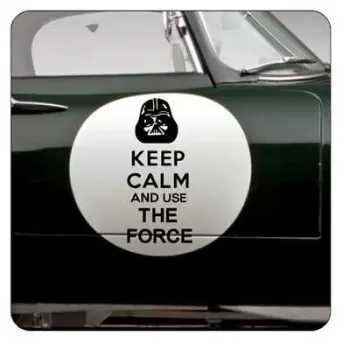 KEEP CALM THE FORCE Aufkleber