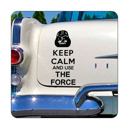 Autocollant KEEP CALM THE FORCE