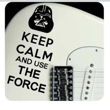 Autocollant KEEP CALM THE FORCE