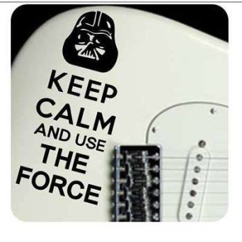 KEEP CALM THE FORCE Aufkleber