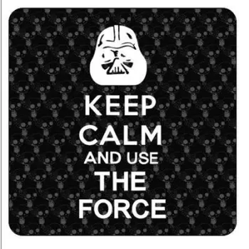 KEEP CALM THE FORCE Aufkleber