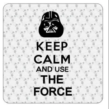 KEEP CALM THE FORCE Aufkleber