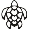 TURTLE TRIBAL Aufkleber